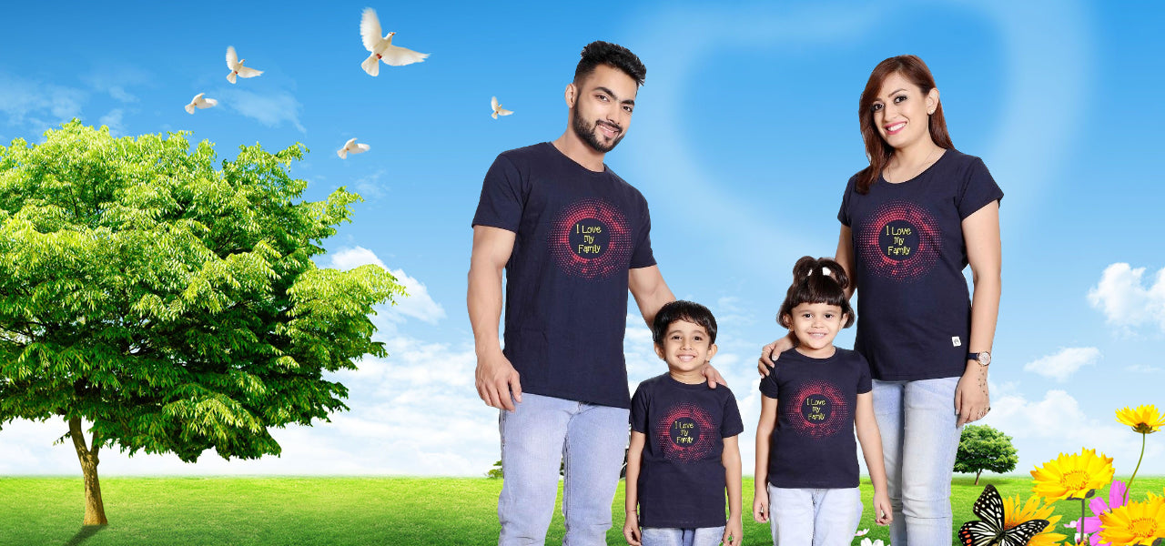 Matching Family T-Shirts: A Perfect Way to Express your Love to your Family