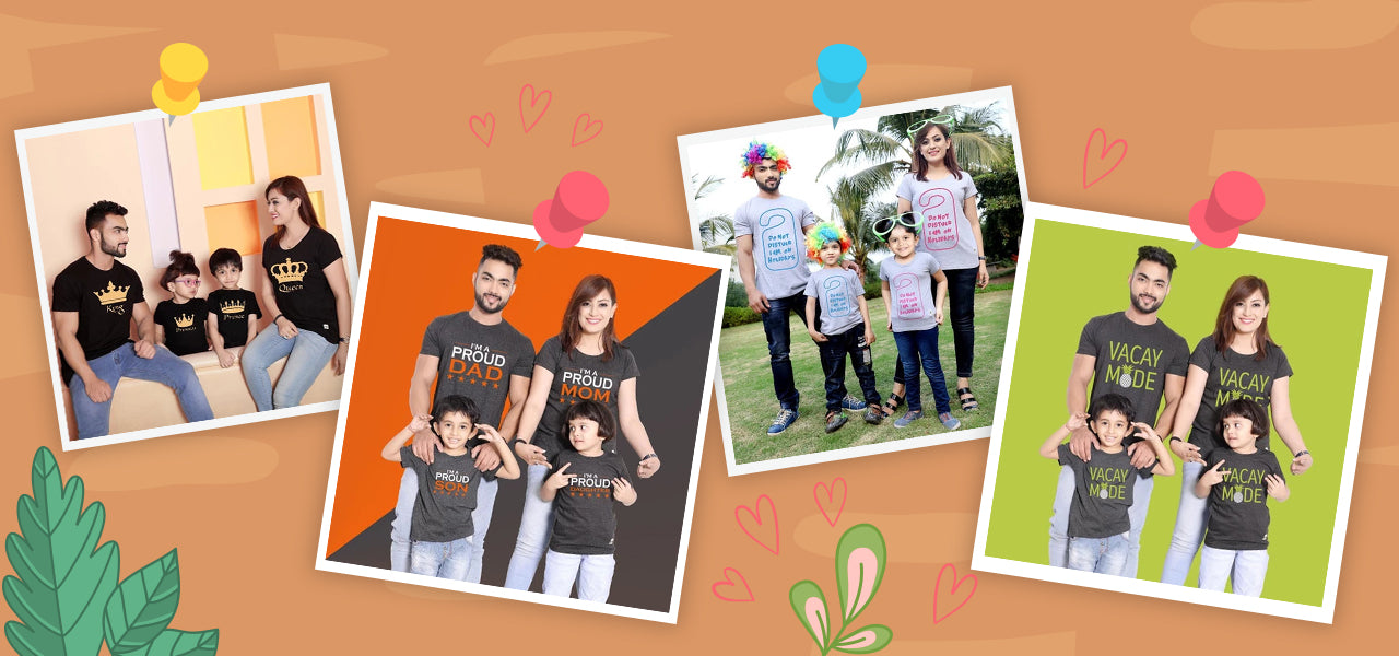 9 Best Matching Family T-Shirt Ideas to rock on Family Outings
