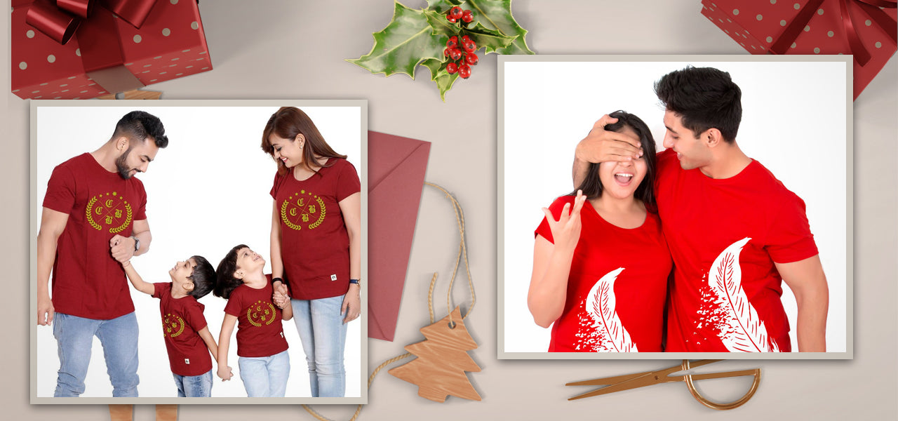 Greatest Family & Couples T-Shirt Ideas to Rock on Upcoming Christmas Party