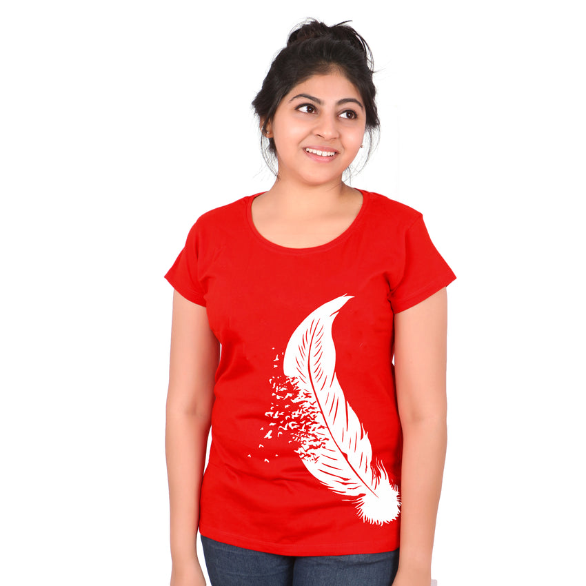 Feather Matching Couple Tees