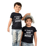 Villan Brother Sister T-Shirts