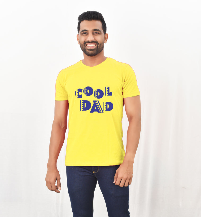 Cool son and Cool dad matching tees