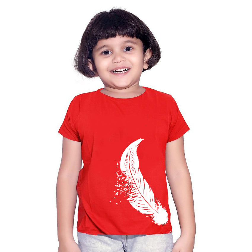 Feather matching combo tees