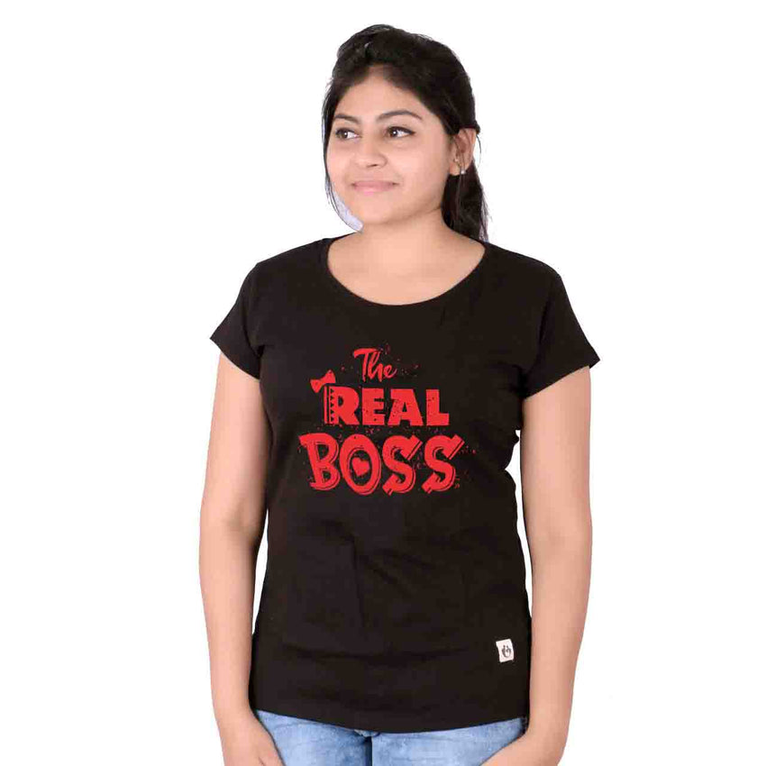 The Boss & The Real Boss Matching Tees