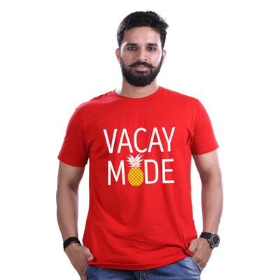 vacay mode men red